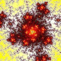 Mandelbrot Exploding Blossoms